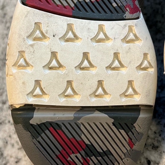 Plae Miles Dragon Scales Gray & Green Camo Sneaker Shoes 13.5 - Picture 8 of 10